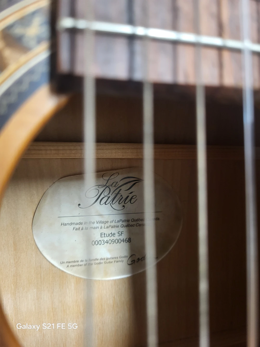 La Patrie Etude SF Classical Guitar - photo 5