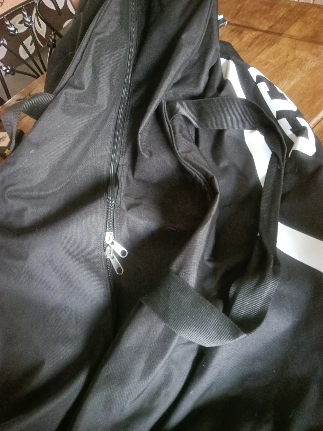 🏈CCM Black Hockey Equipment Bag - photo 2