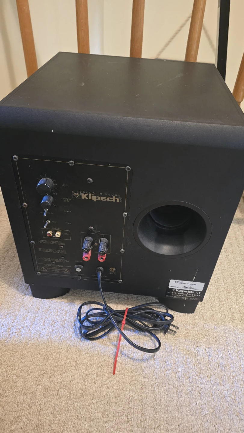 Klipsch KSW-10 Powered Subwoofer