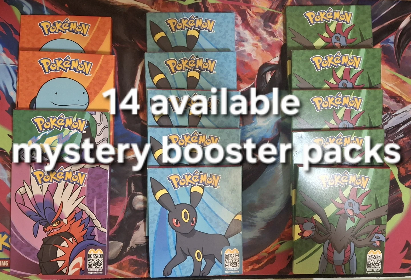 Pokemon Mystery Booster Packs - photo 2