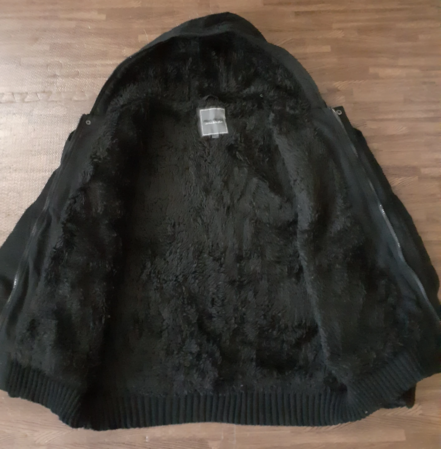 Urban Heritage Faux Leather Hooded Jacket - photo 3