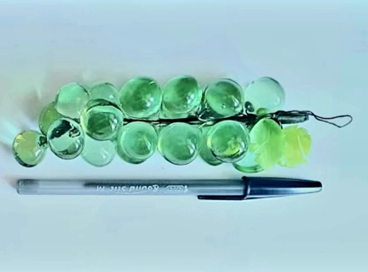 Glass Grape Cluster Ornament - photo 4