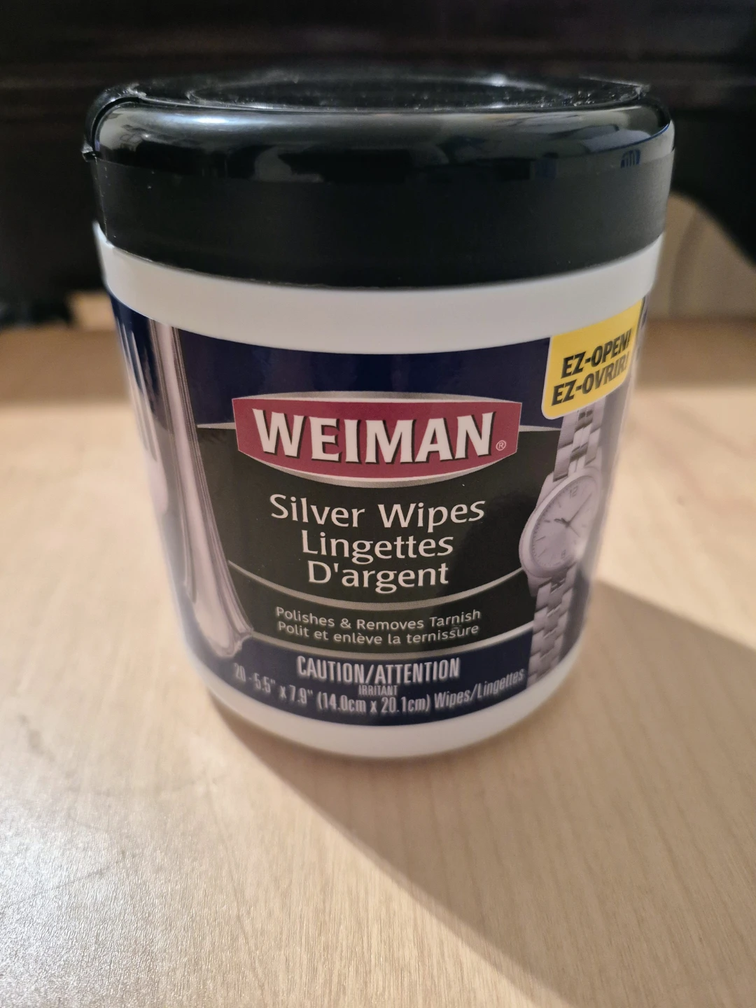 Weiman Silver Wipes - Polish & Removes Tarnish