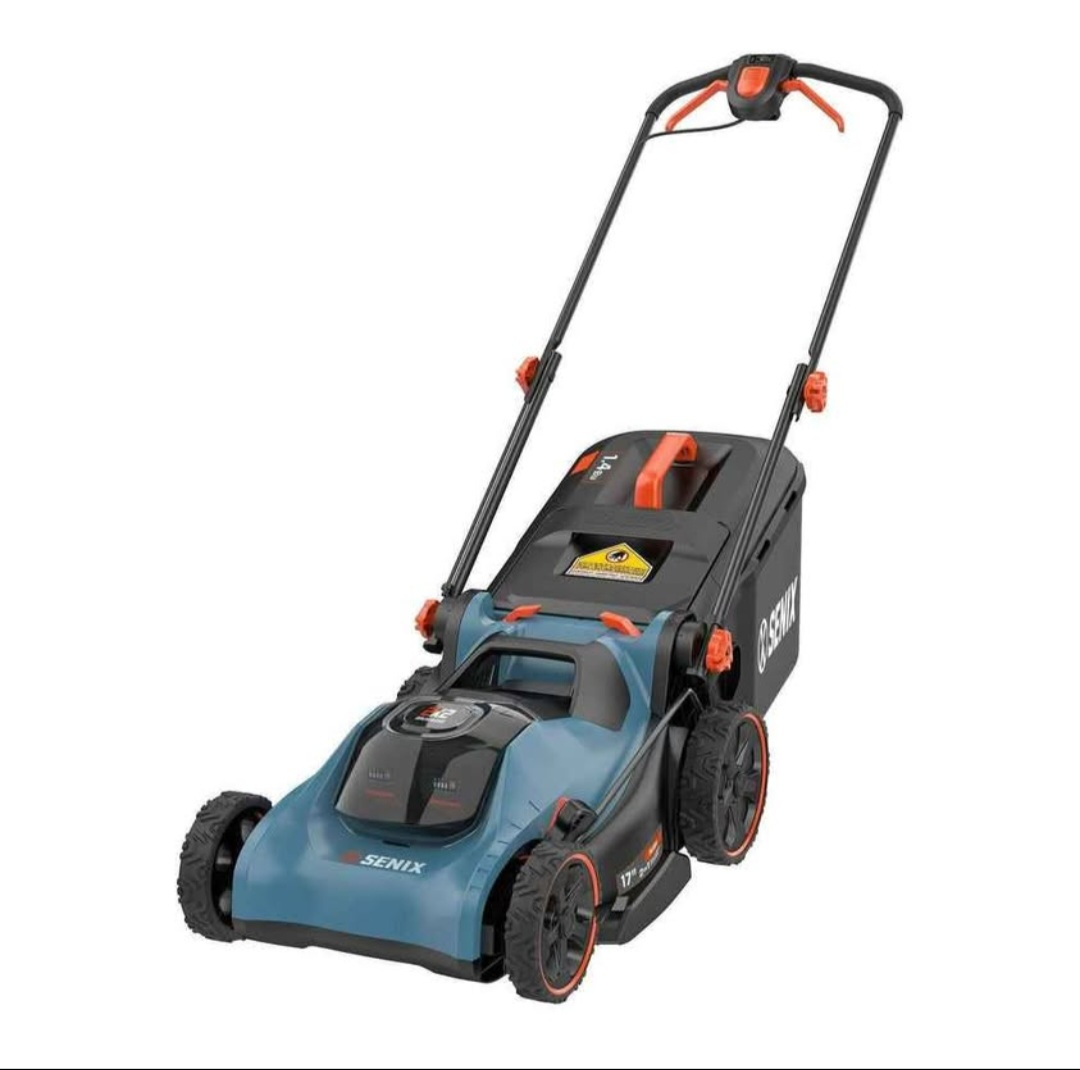 Cordless Electric Lawn Mower – Batteries + Charger Included - photo 2