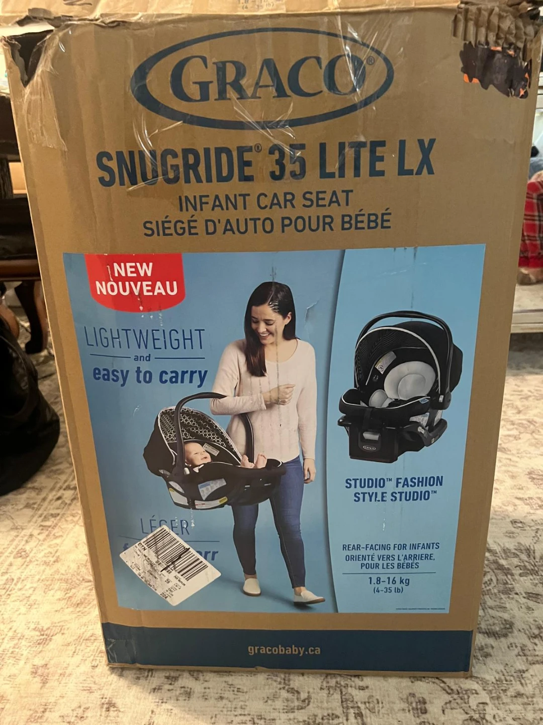 Graco SnugRide 35 Lite LX Infant Car Seat