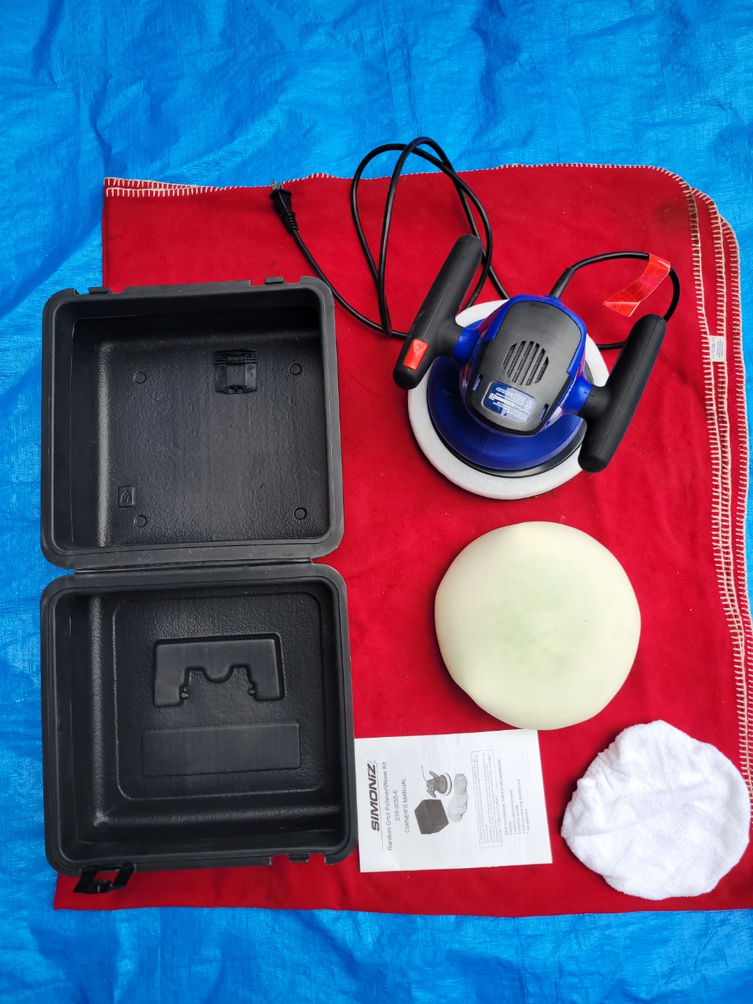 10"-Simoniz Random Orbit Polisher/Waxer Kit