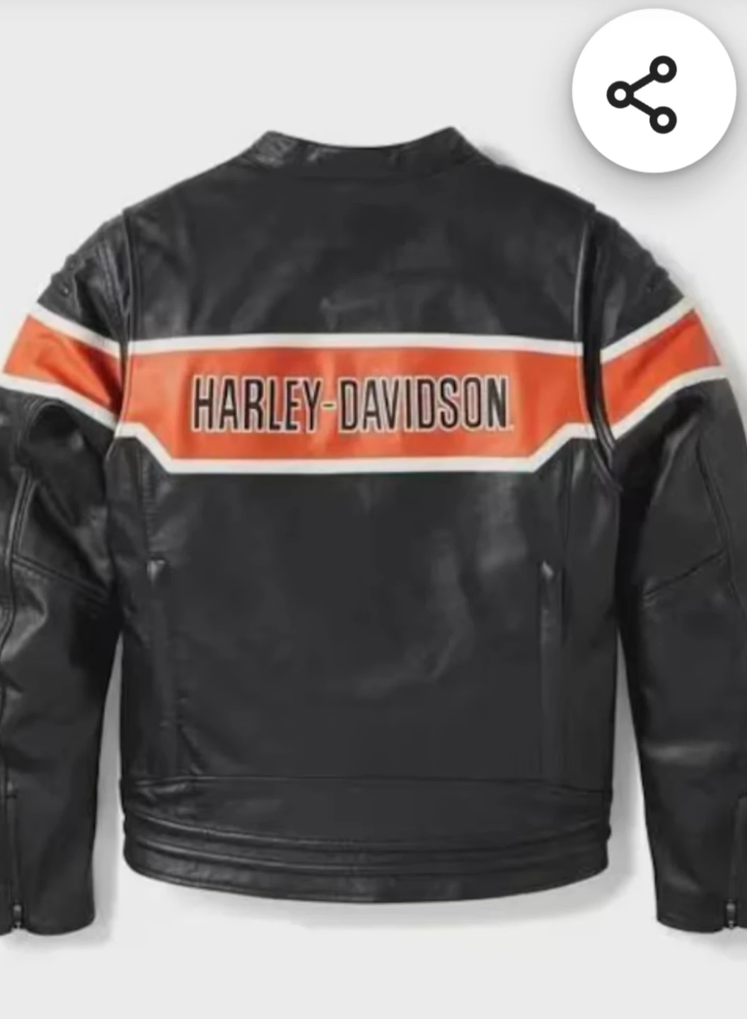 Harley-Davidson Men's Leather Motorcycle Jacket - photo 2