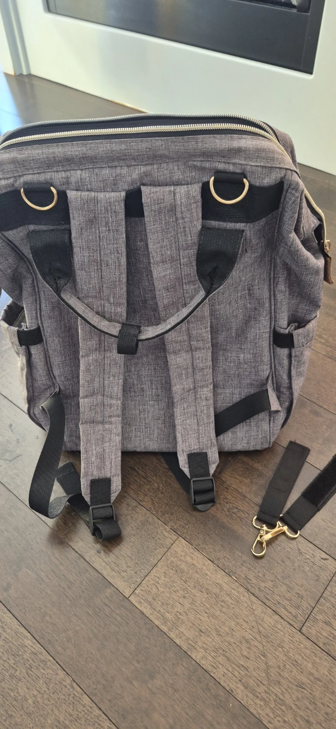 Ramhorn Grey Diaper Backpack - photo 3