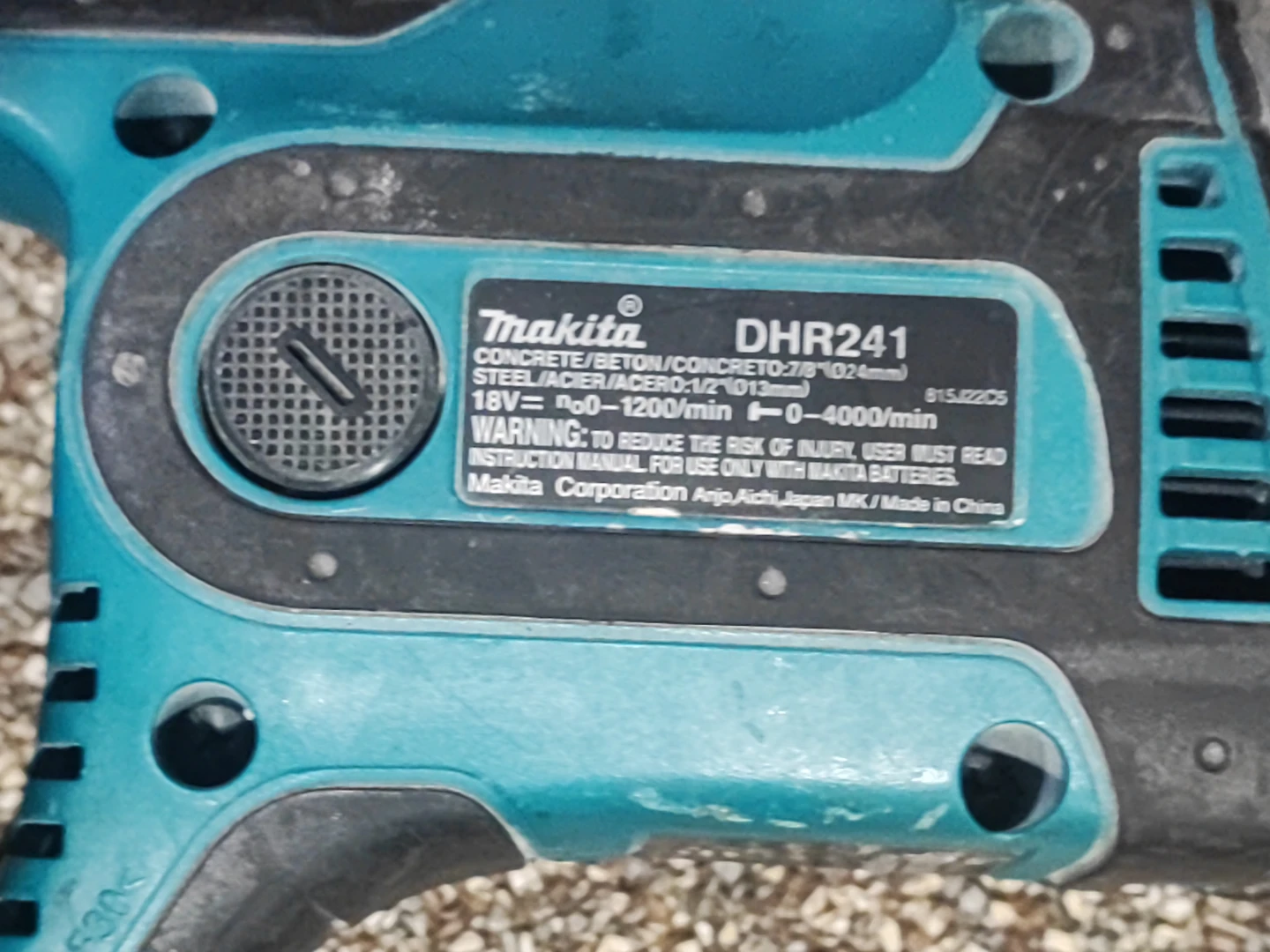 Makita DHR241 18V Rotary Hammer - photo 5