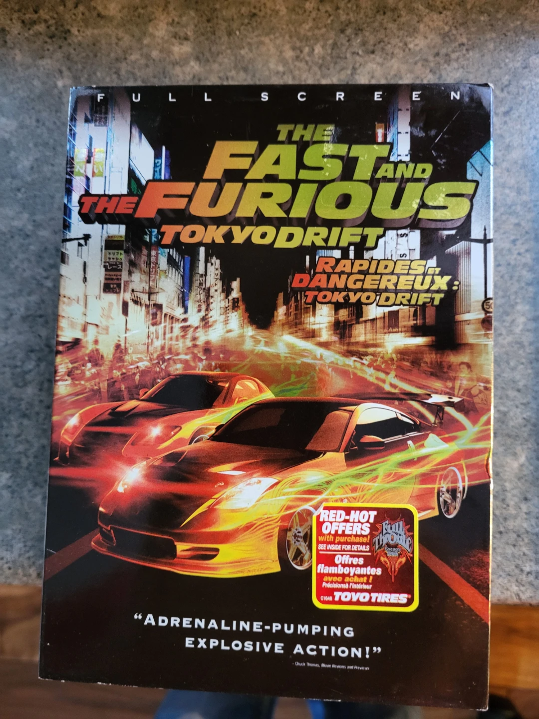 The Fast and the Furious: Tokyo Drift DVD