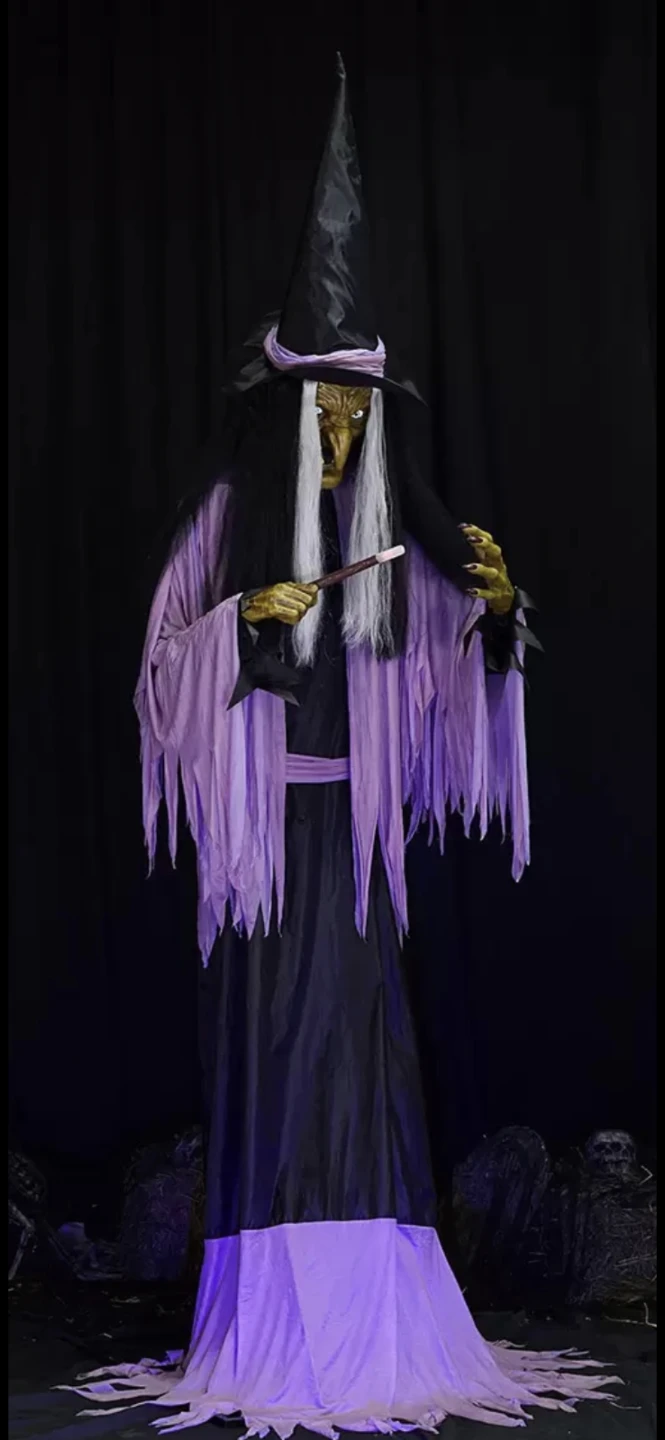 Nee in box 10.8 ft Halloween Animated Witch - photo 2