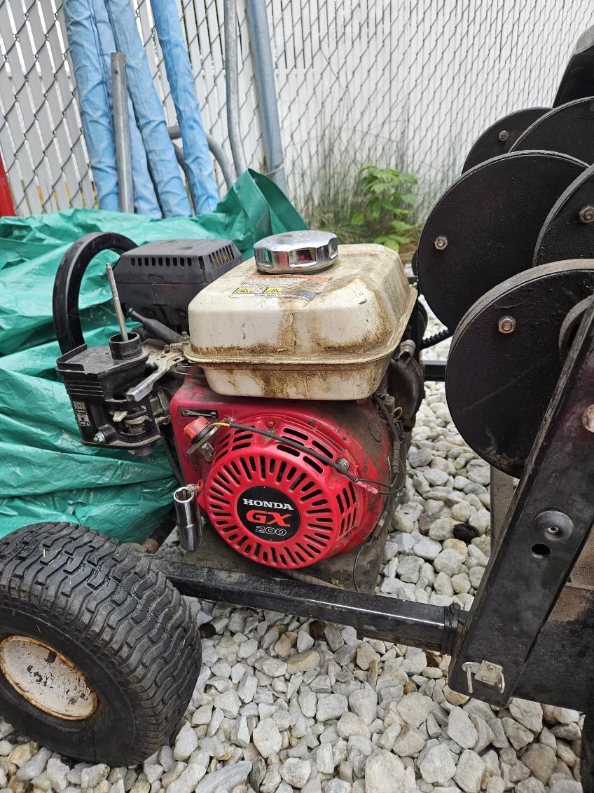 Honda GX 200 Lawn Aerator