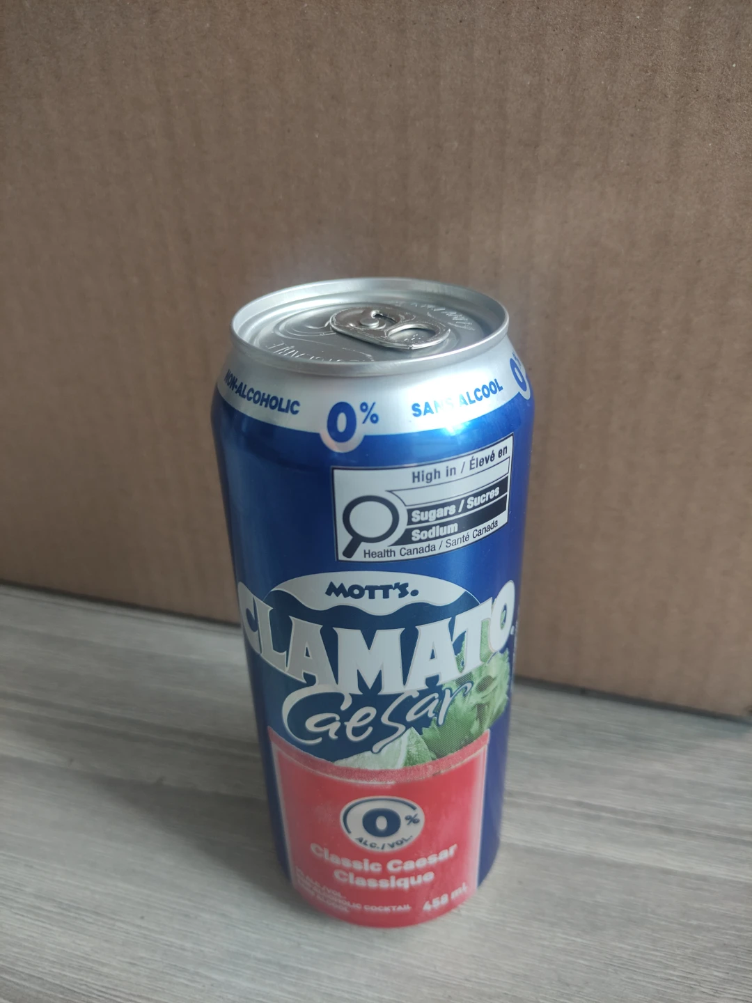 Clamato Caesar Non-Alcoholic 458ml 🏈