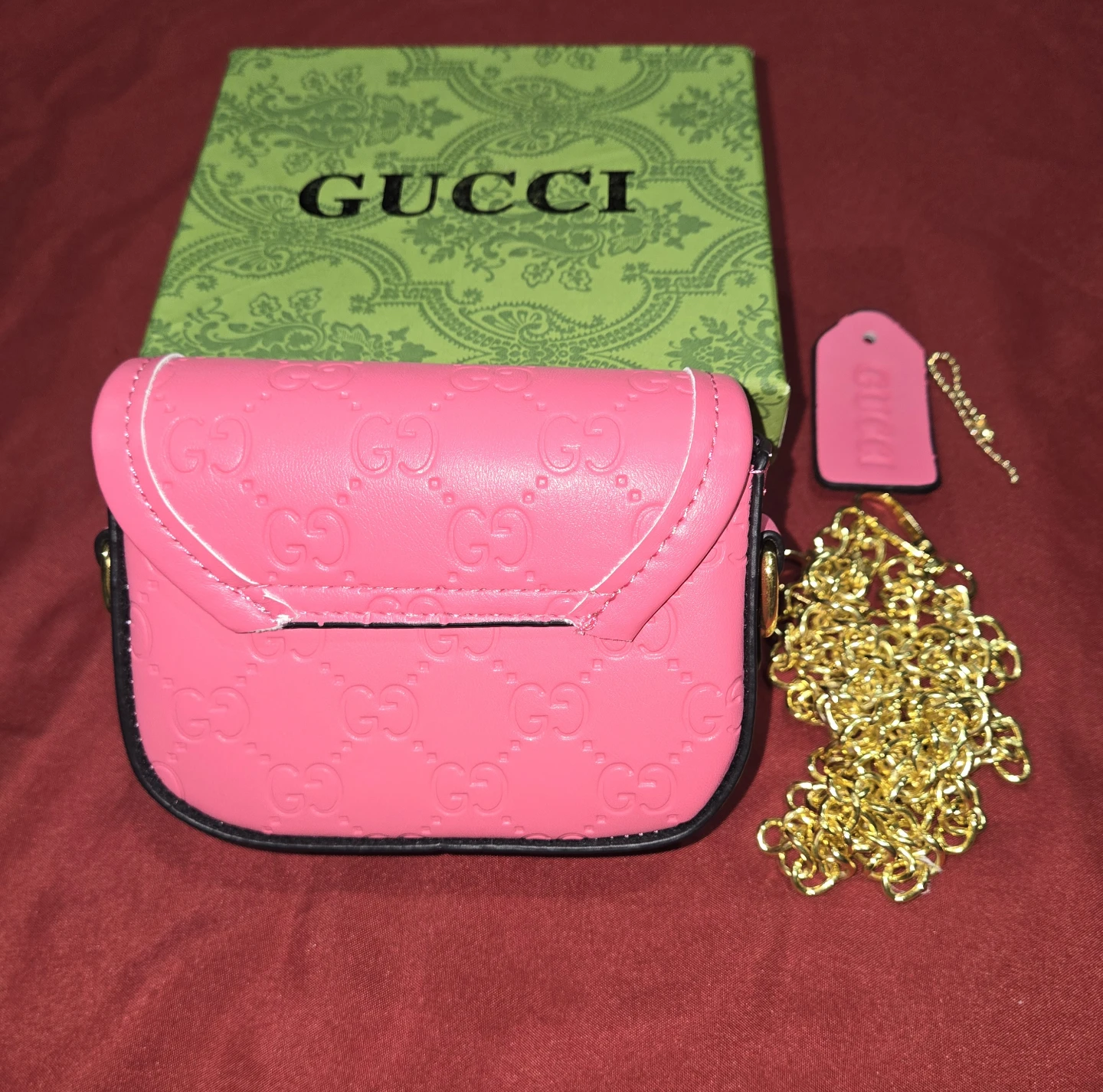 Gucci Pink Horsebit Mini Bag - photo 2