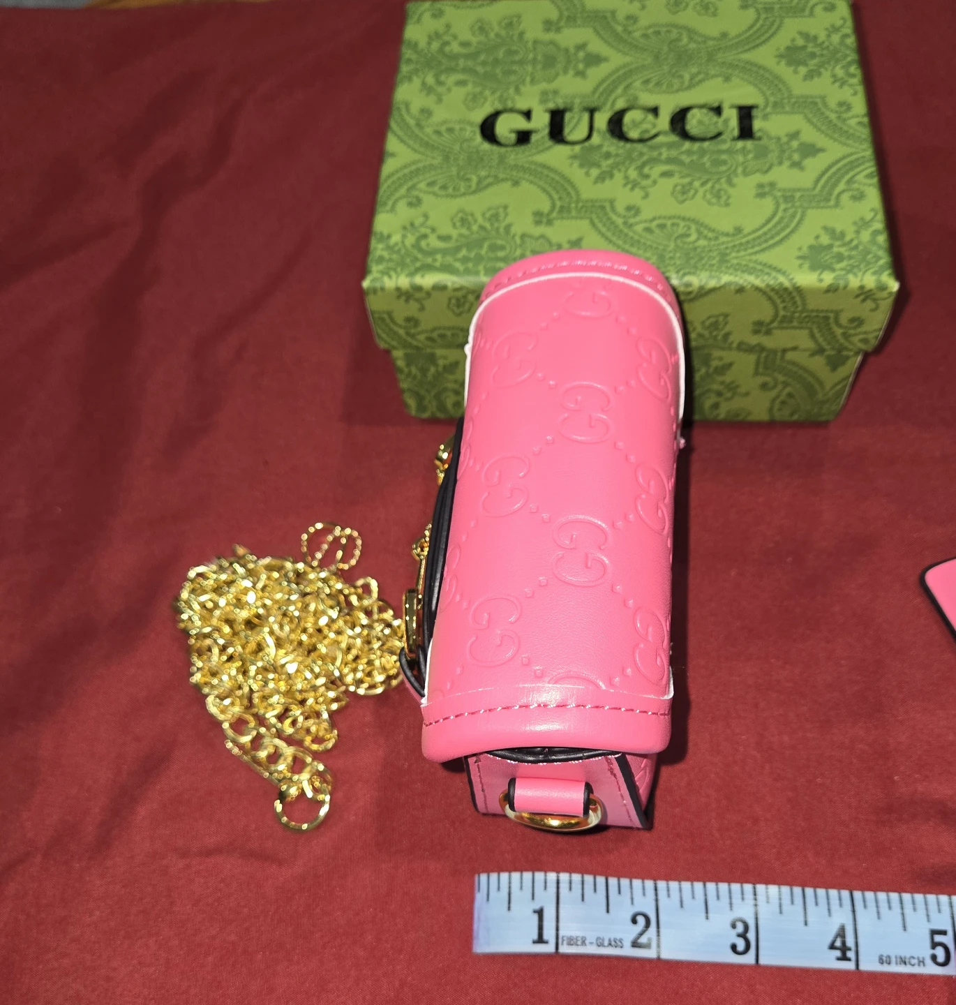 Gucci Pink Horsebit Mini Bag - photo 4