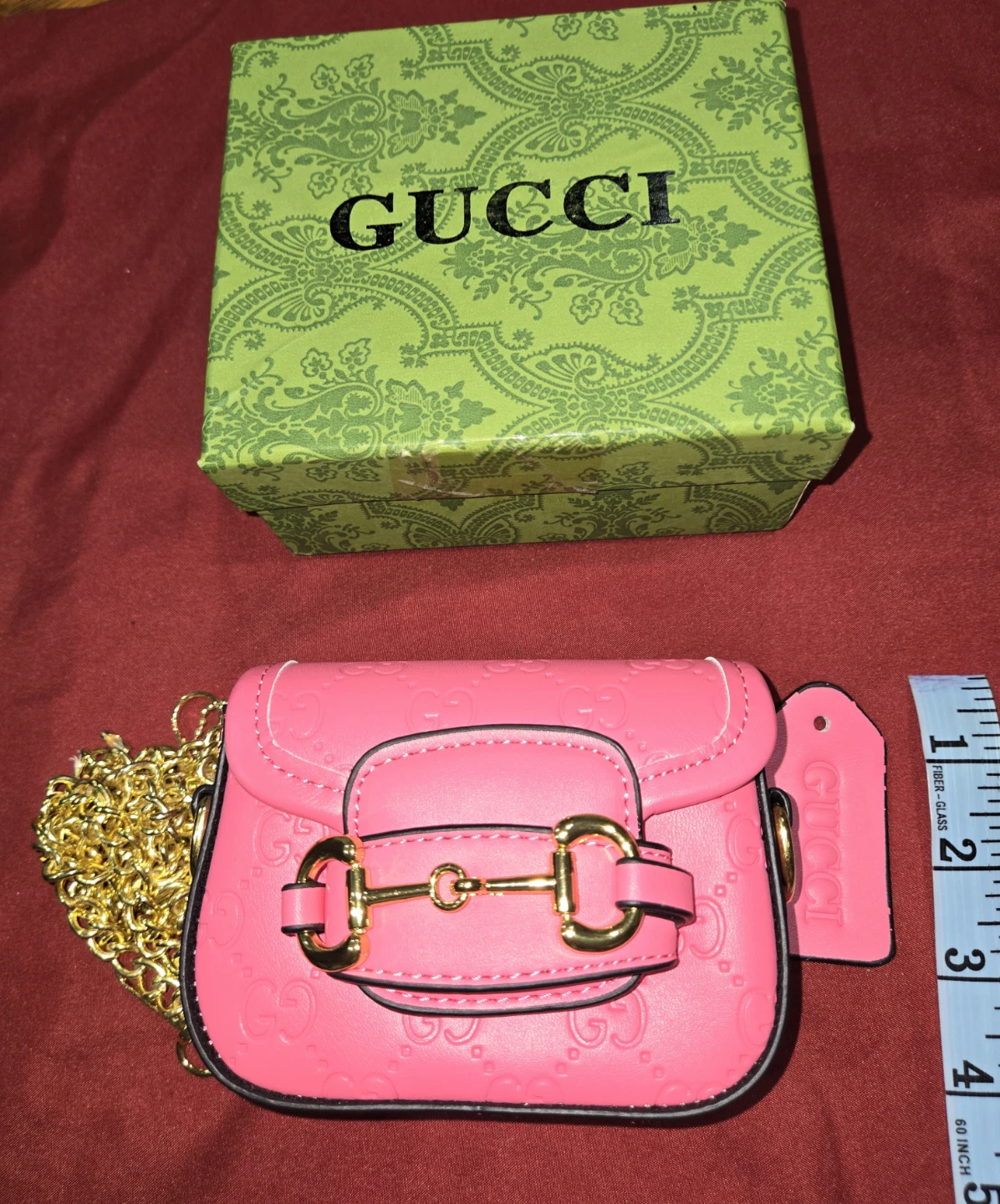 Gucci Pink Horsebit Mini Bag - photo 5