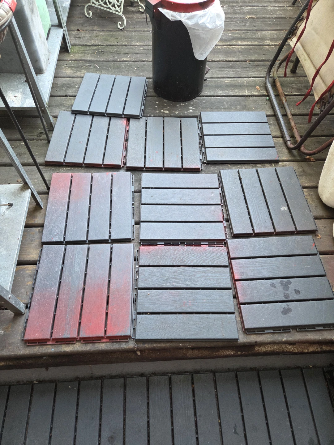 Interlocking deck tiles X 10 - photo 2