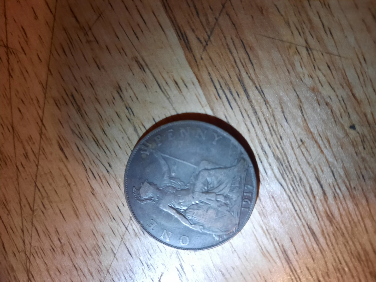 1917 British Penny