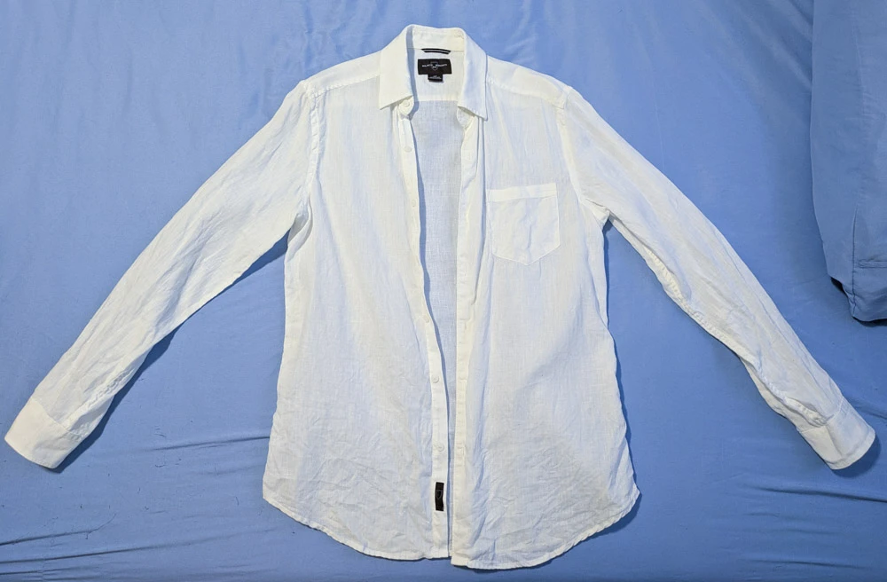 Men's 100% Linen Shirt and Pants - LIKE-NEW CONDITION
