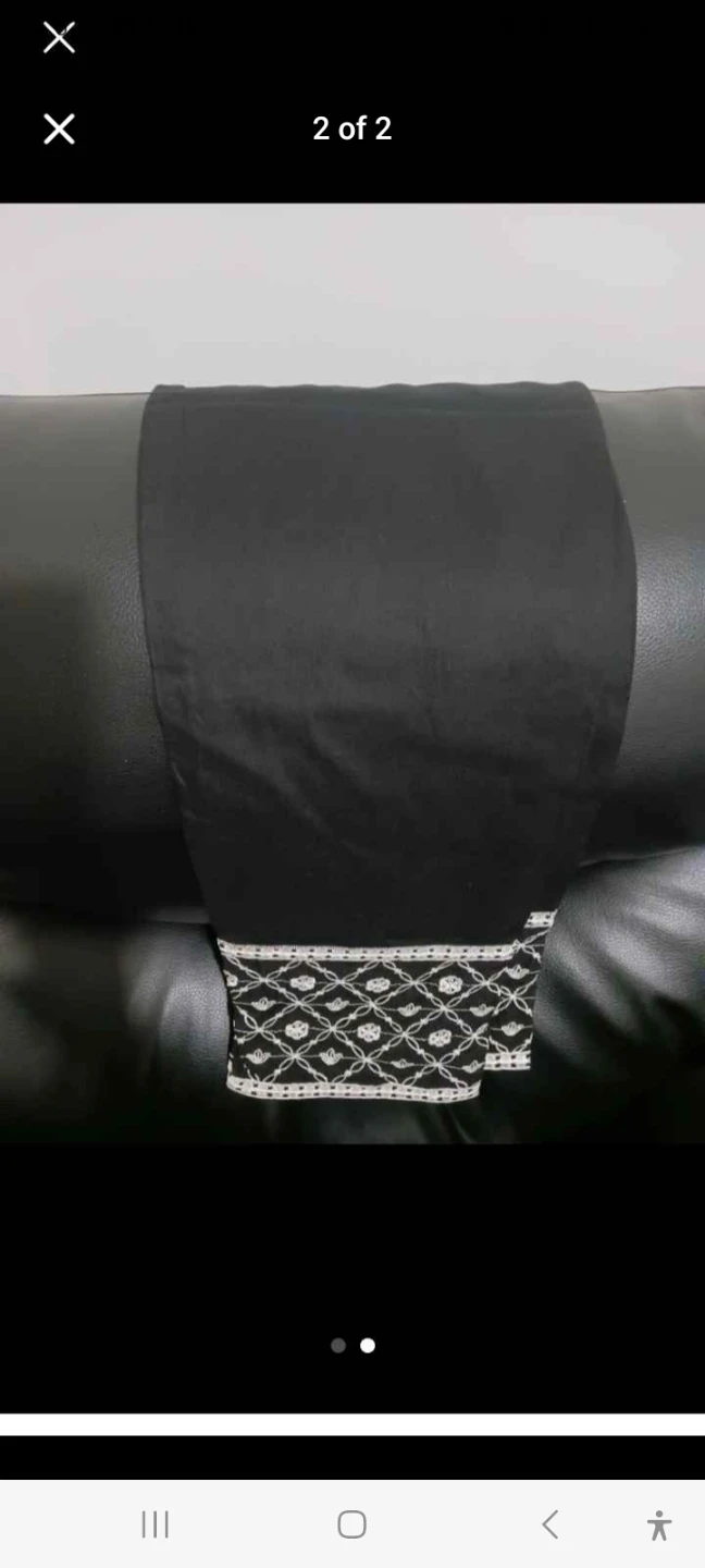 2piece suit embroidery ready to wear - photo 2