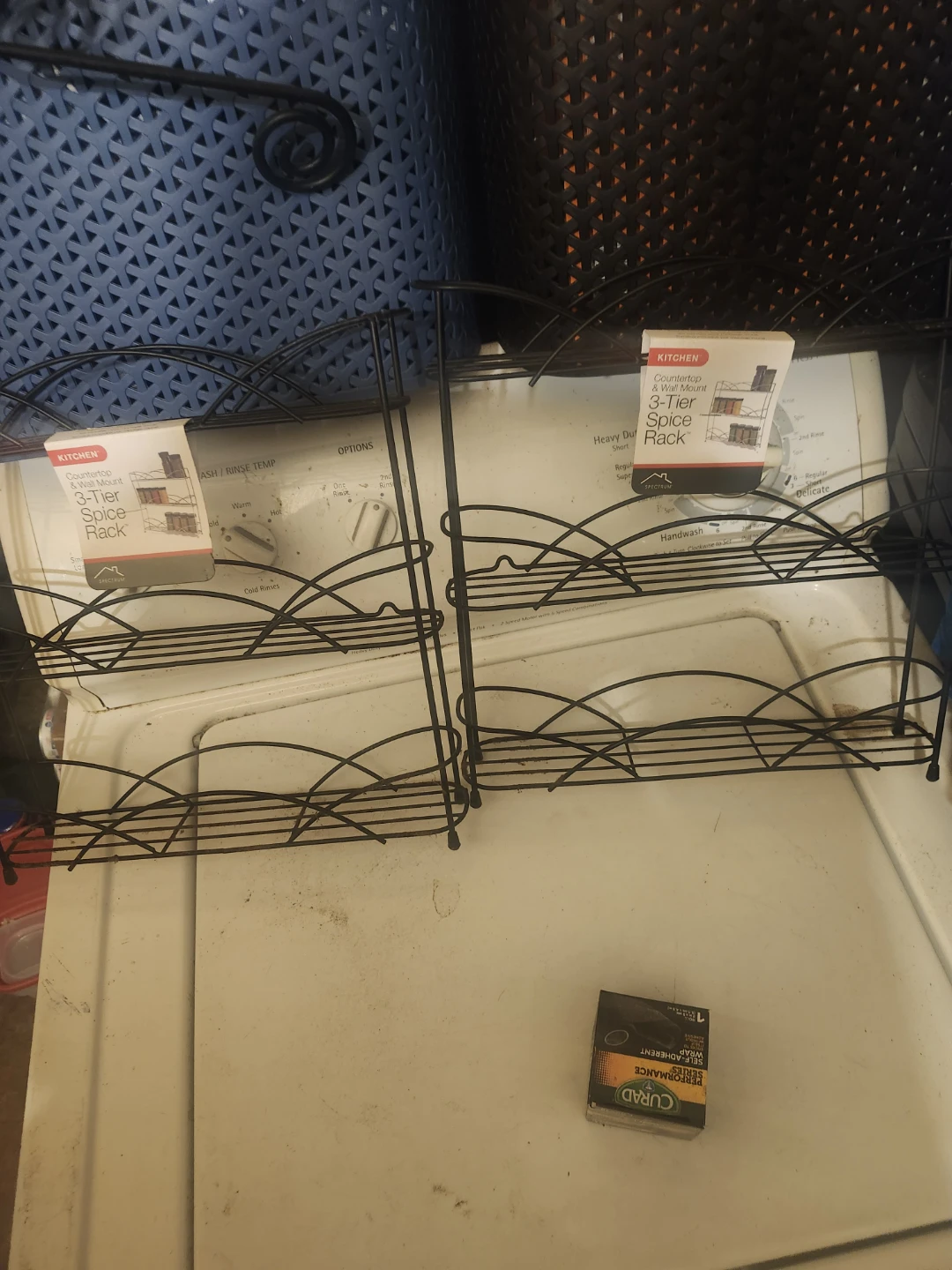 Two Spectrum 3-Tier Spice Racks