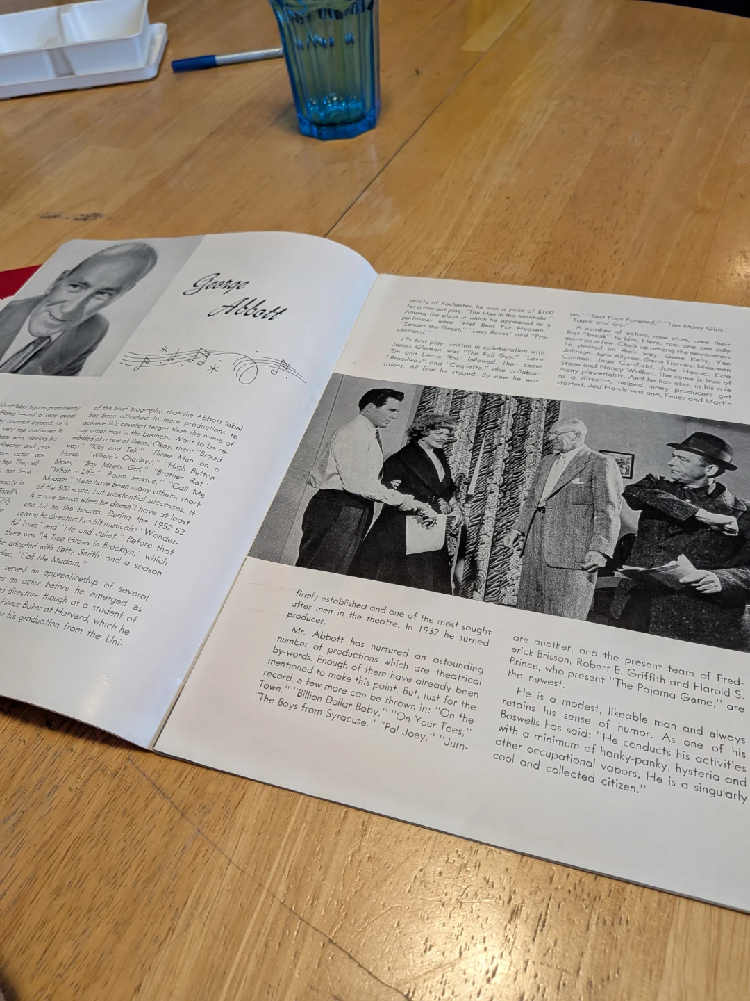 '50s theatre souvenir programs 🏈 - photo 2