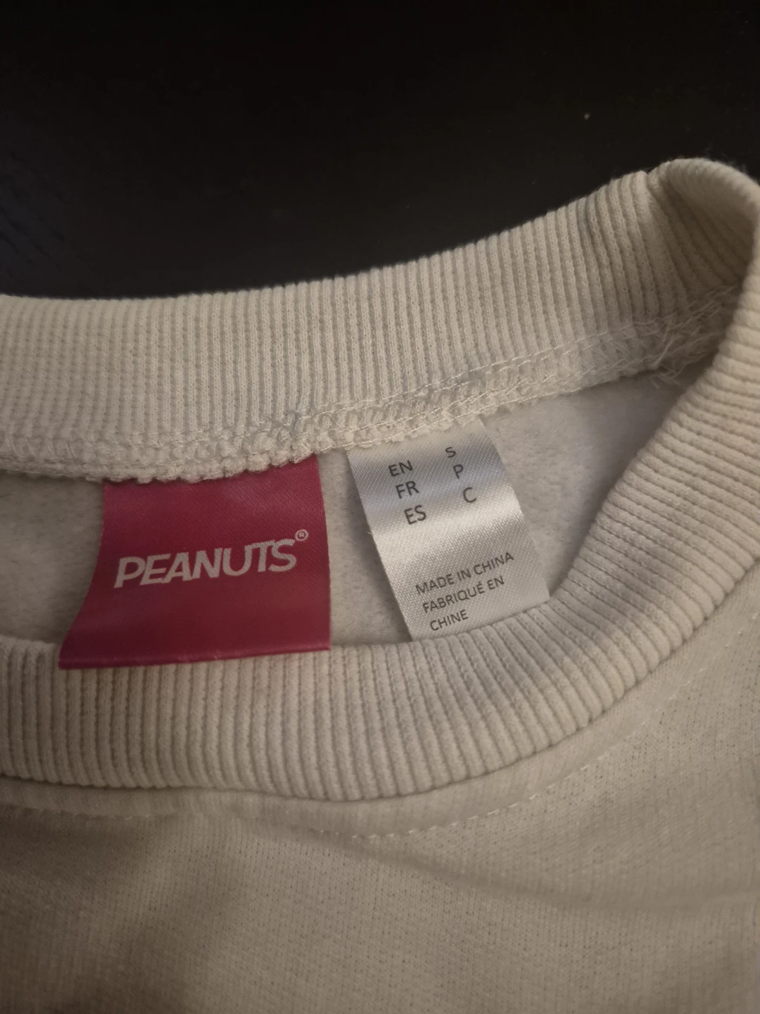 Peanuts Snoopy Crewneck Sweatshirt Size S - photo 2