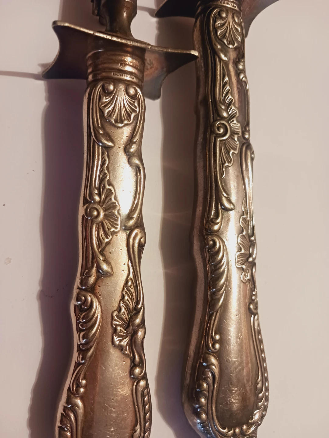 Sterling Silver Gorham Large Carving Set - photo 5