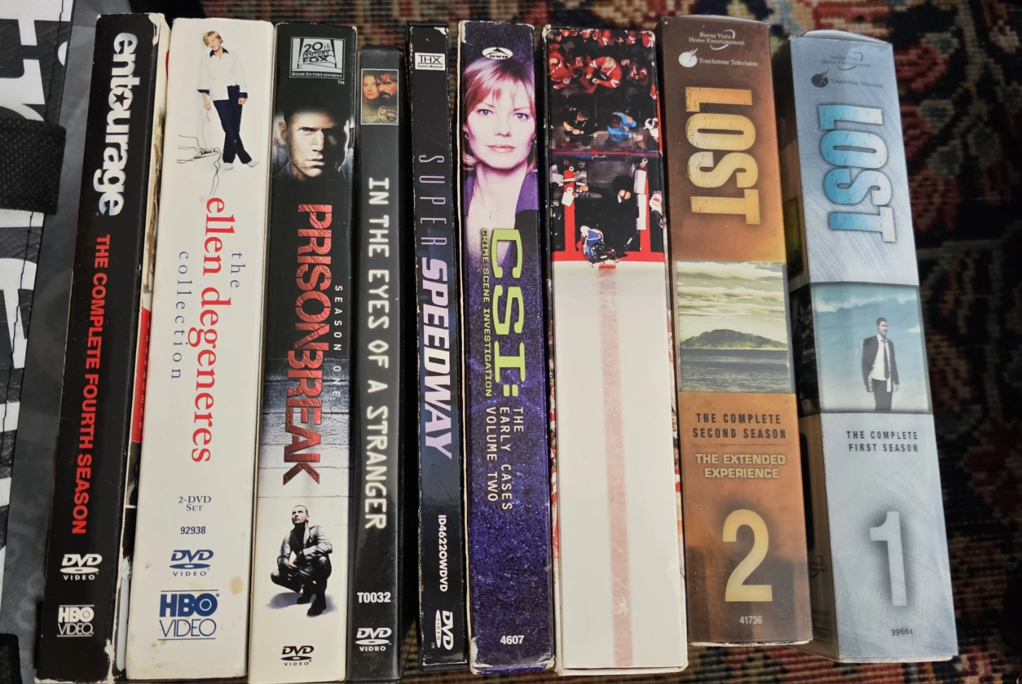 DVDs: Entourage, Prison Break, CSI, Lost, and more