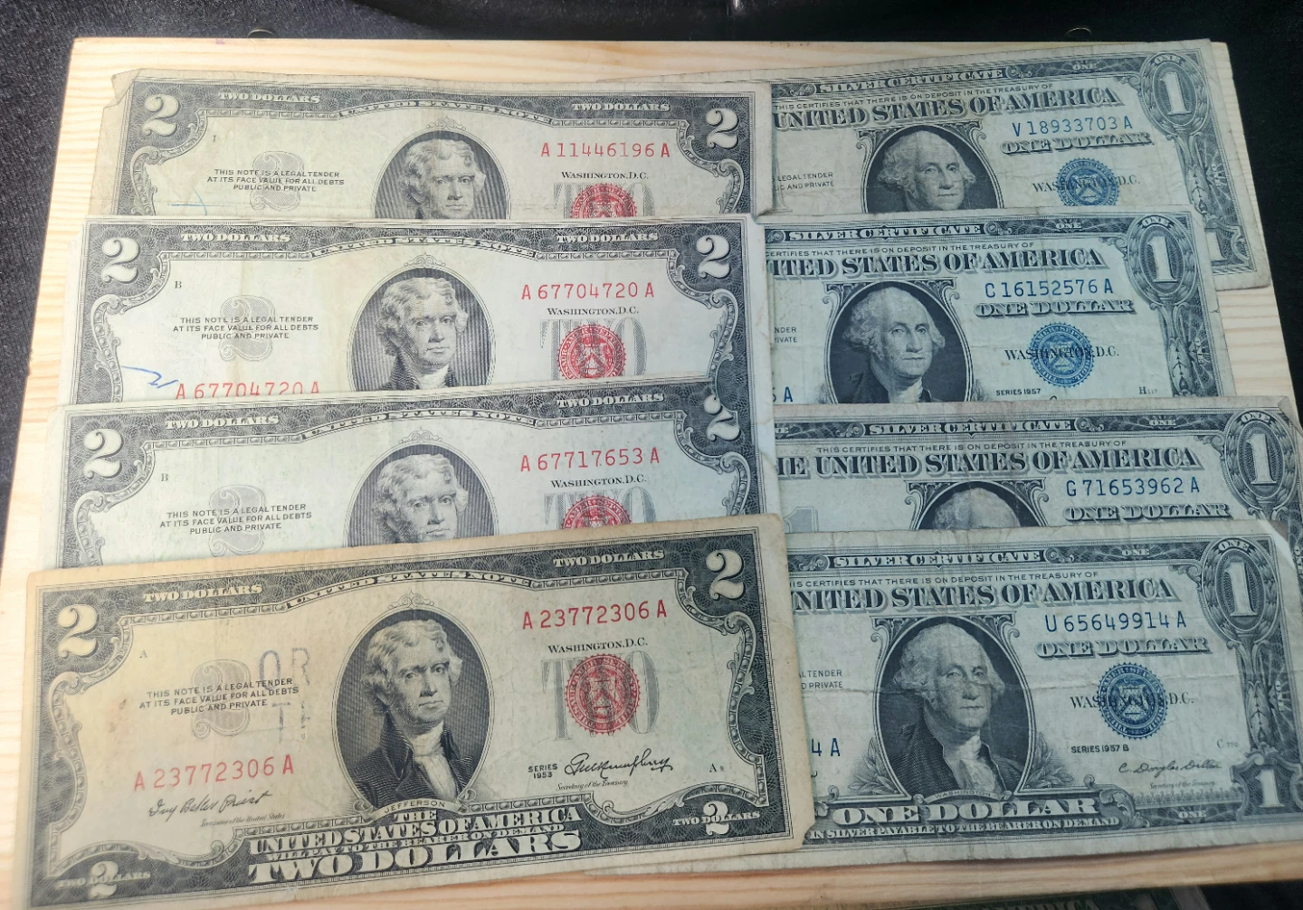 Vintage US Currency Collection $108 face value - photo 4
