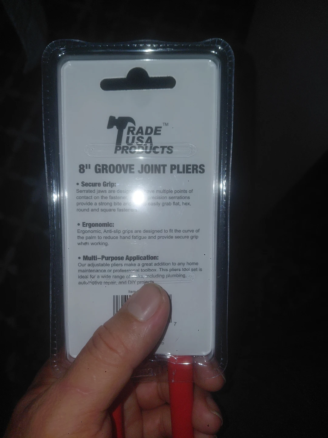 8" Groove Joint Pliers - photo 2