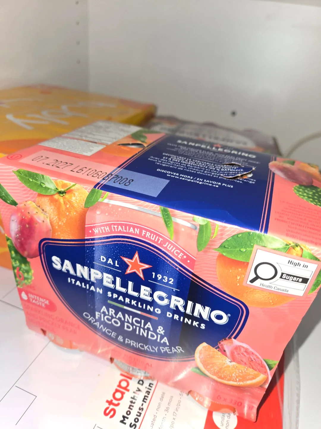 Sanpellegrino sparkling drink