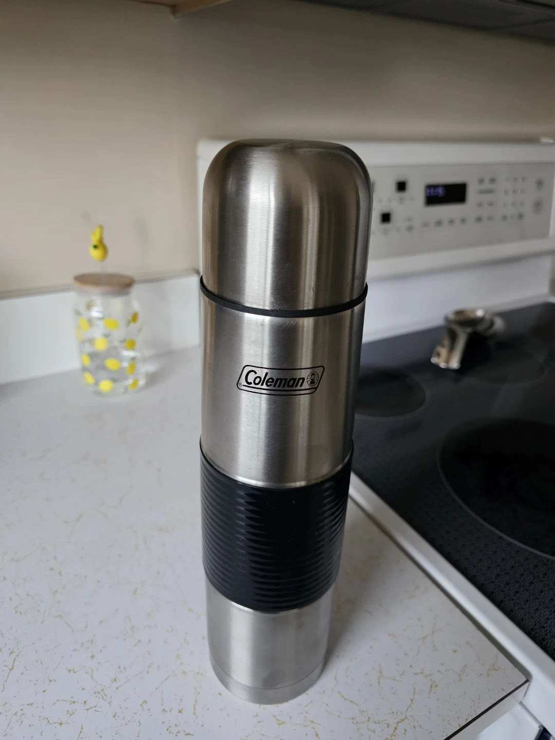 Coleman Stainless Steel Vacuum Thermos Flask like new