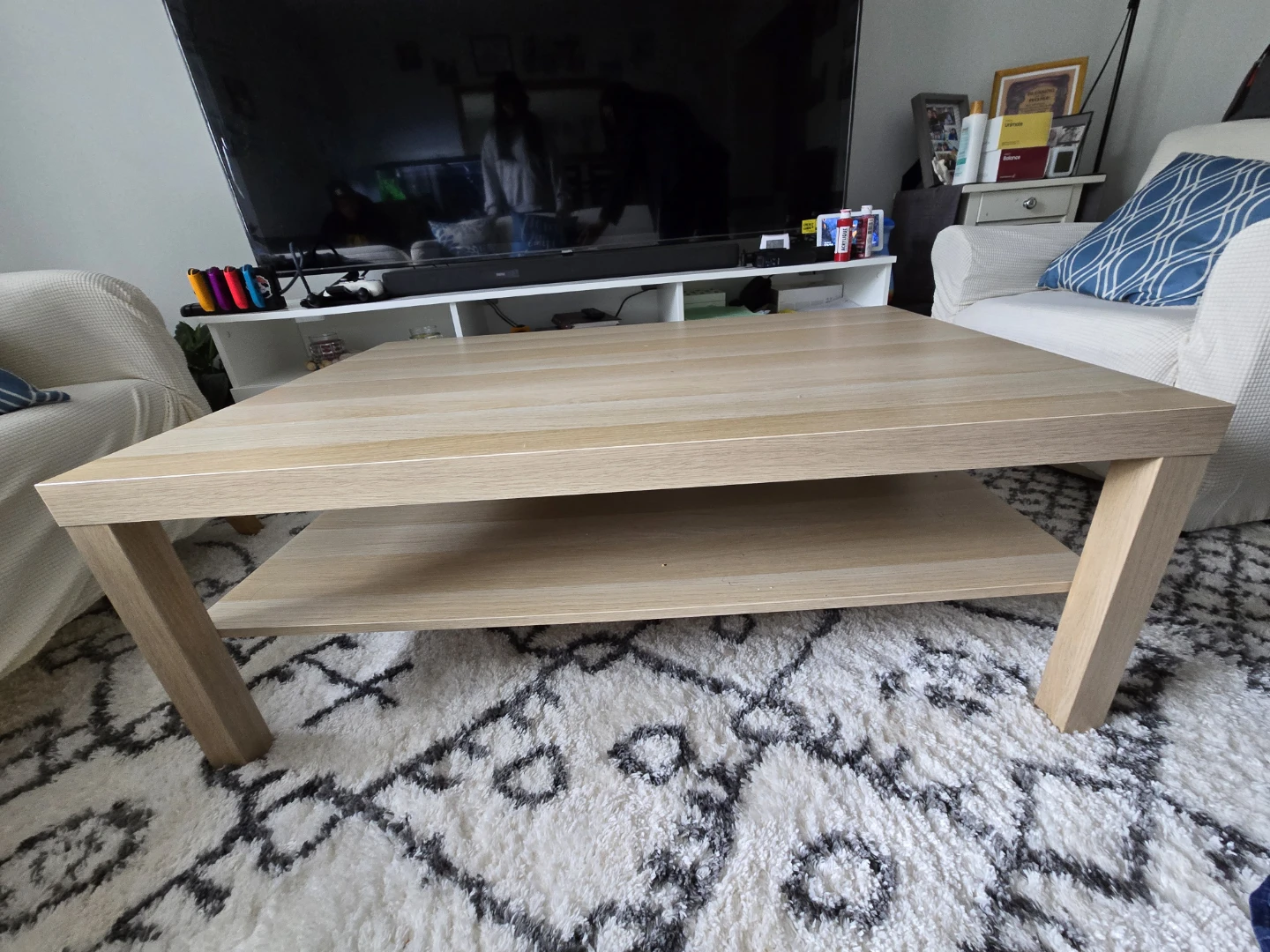 Light Wood Coffee Table