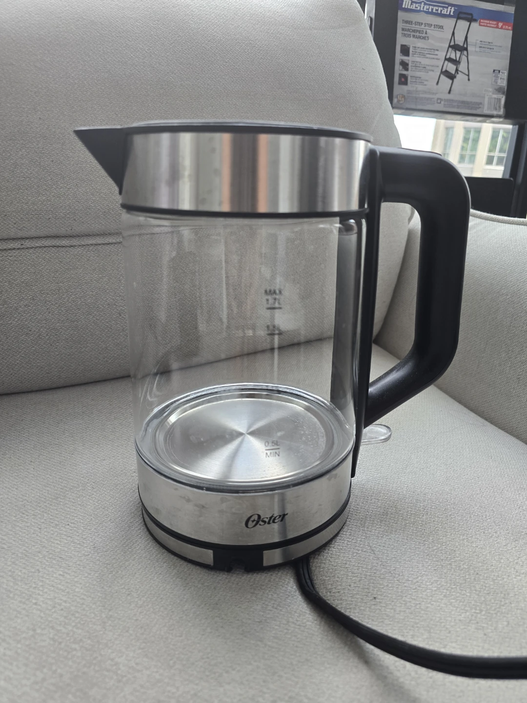 Oster 1.7L Glass Electric Kettle - photo 3