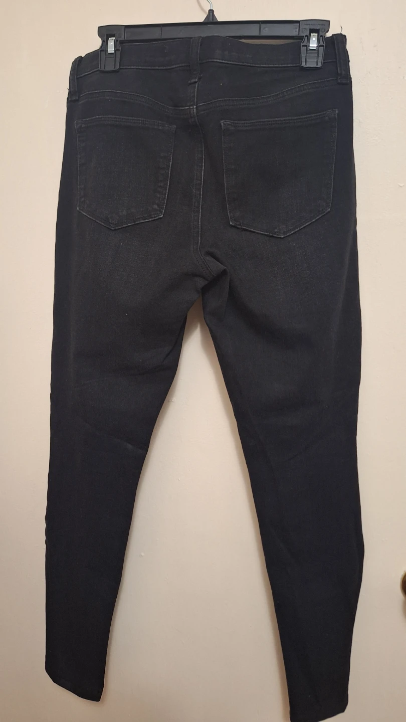 Y2K Vintage Gap True Skinny Jeans Black 28T - photo 2