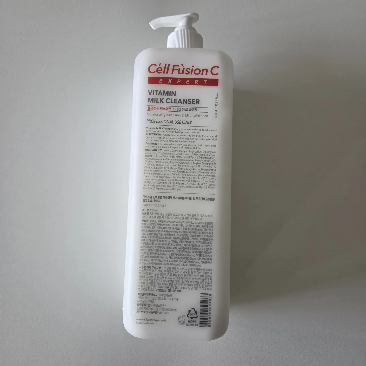 Cell Fusion C Expert Vitamin Milk Cleanser 1000ml