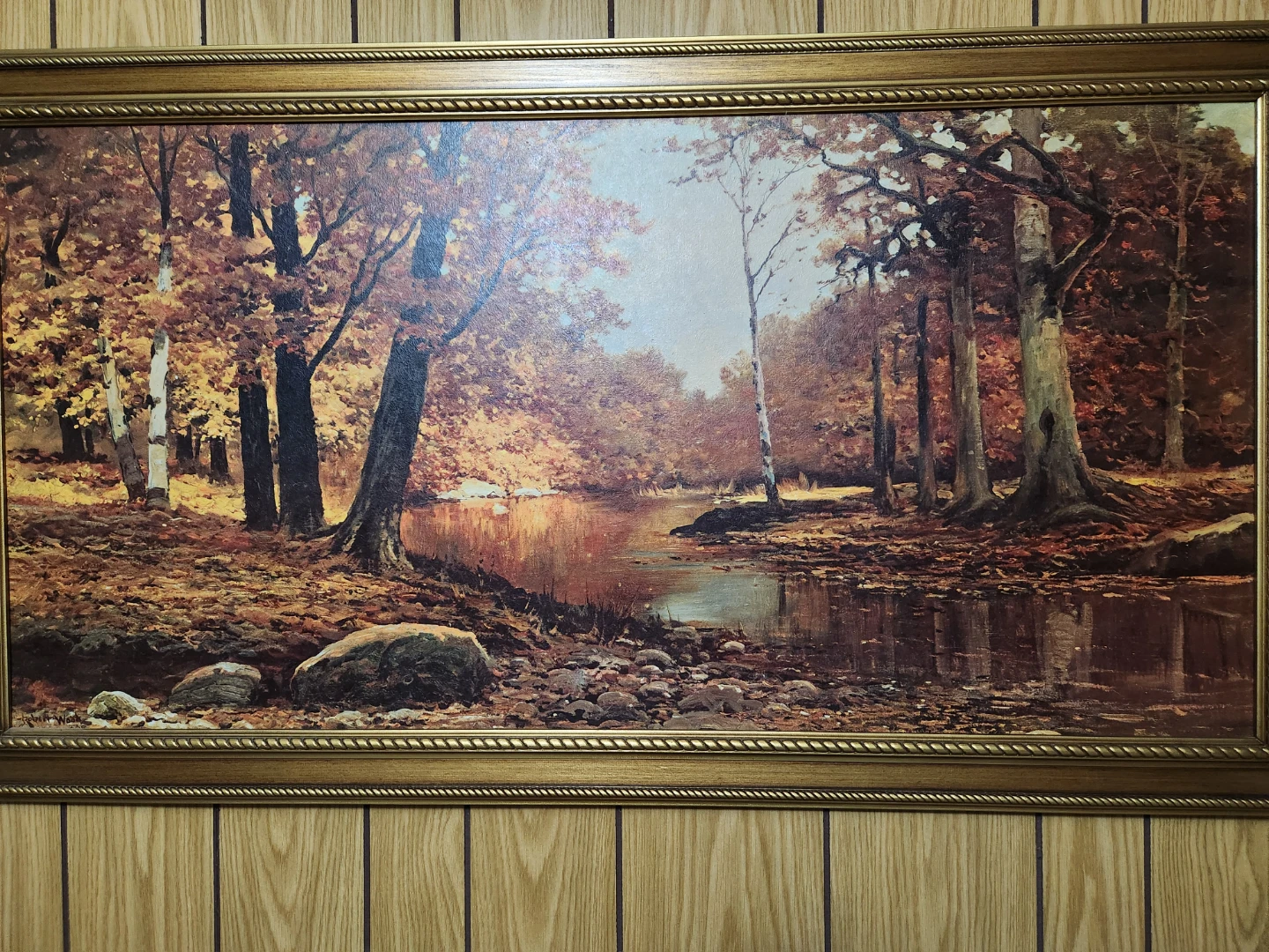 Robert Wood Signed Framed Print - photo 3