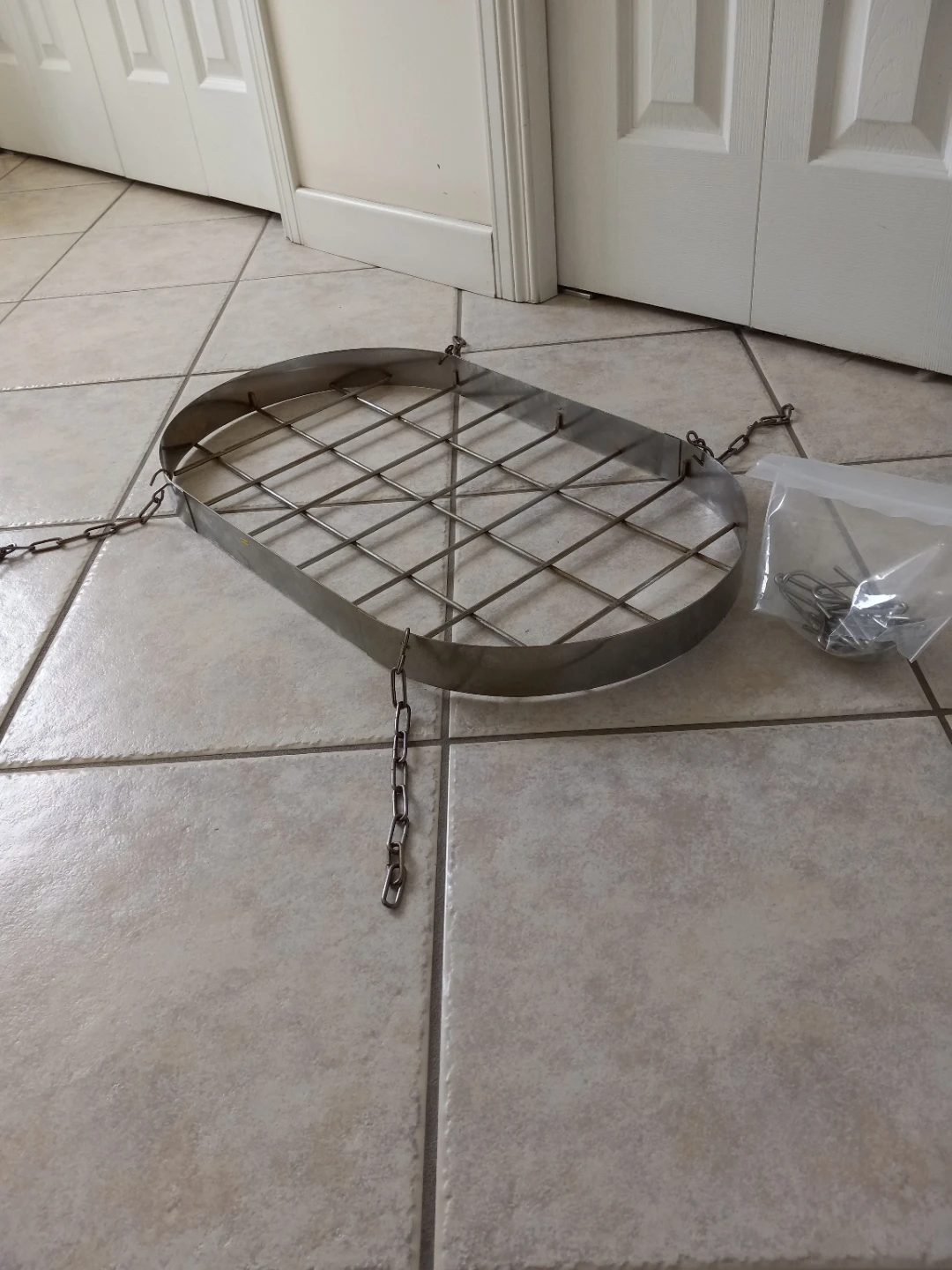 Hanging Metal Pot Rack