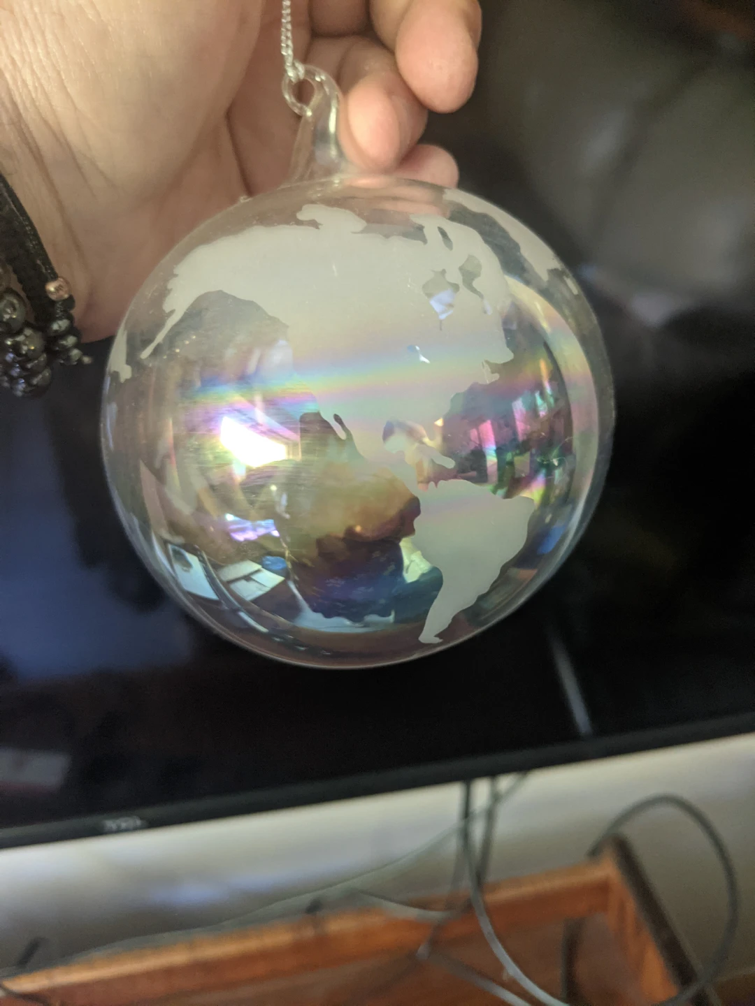 Glass Globe Christmas Ornament - photo 2
