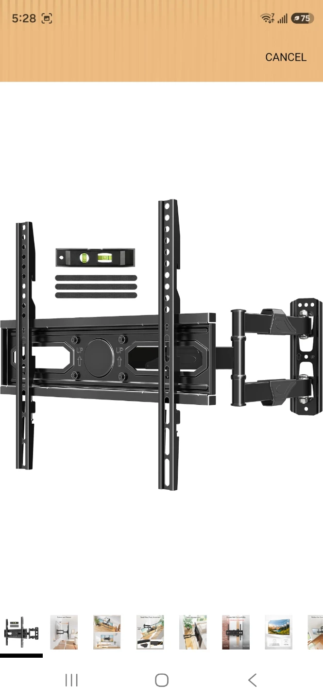 Full Motion TV Wall Mount - photo 3