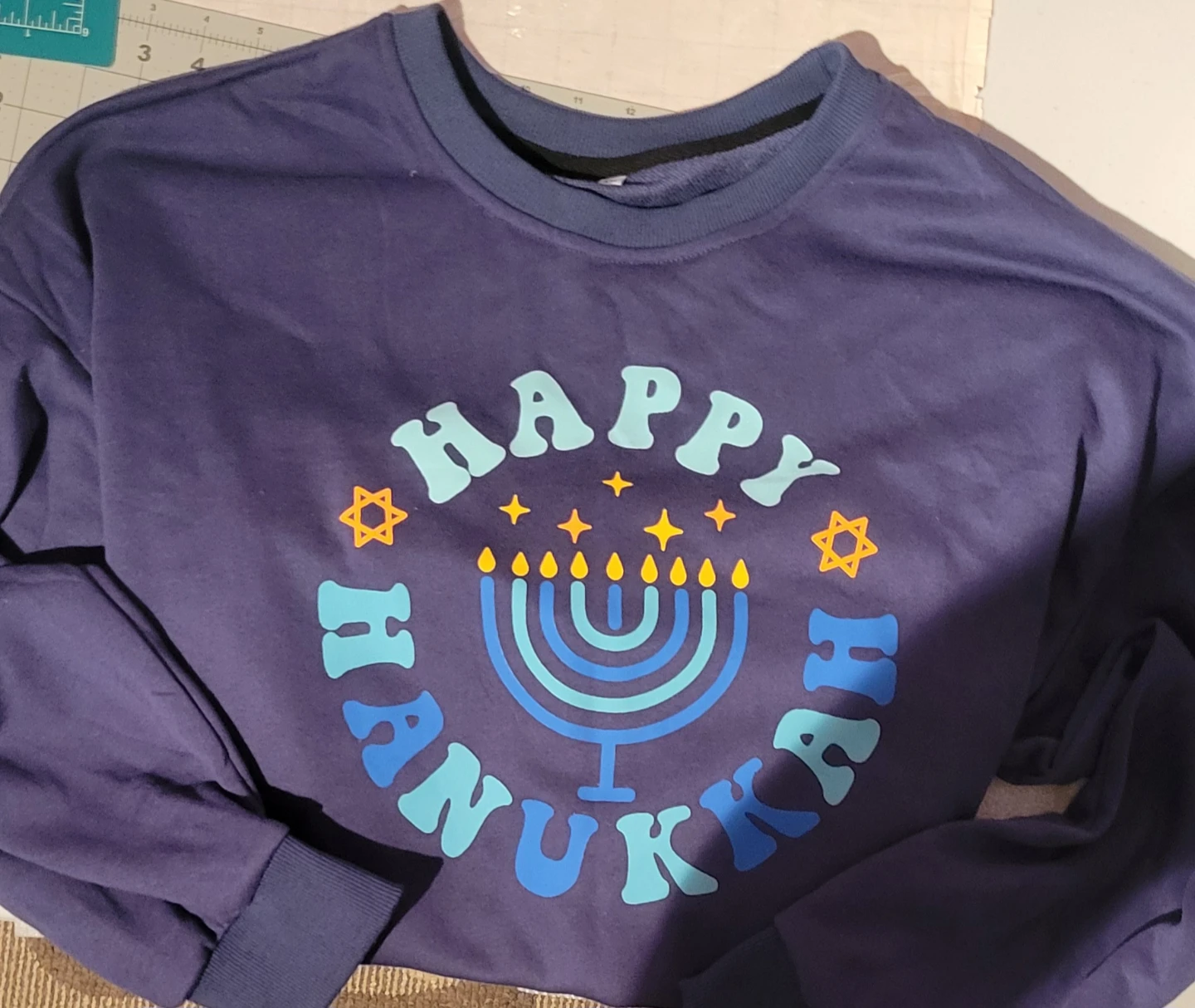 Happy Hanukkah Crewneck Sweatshirt