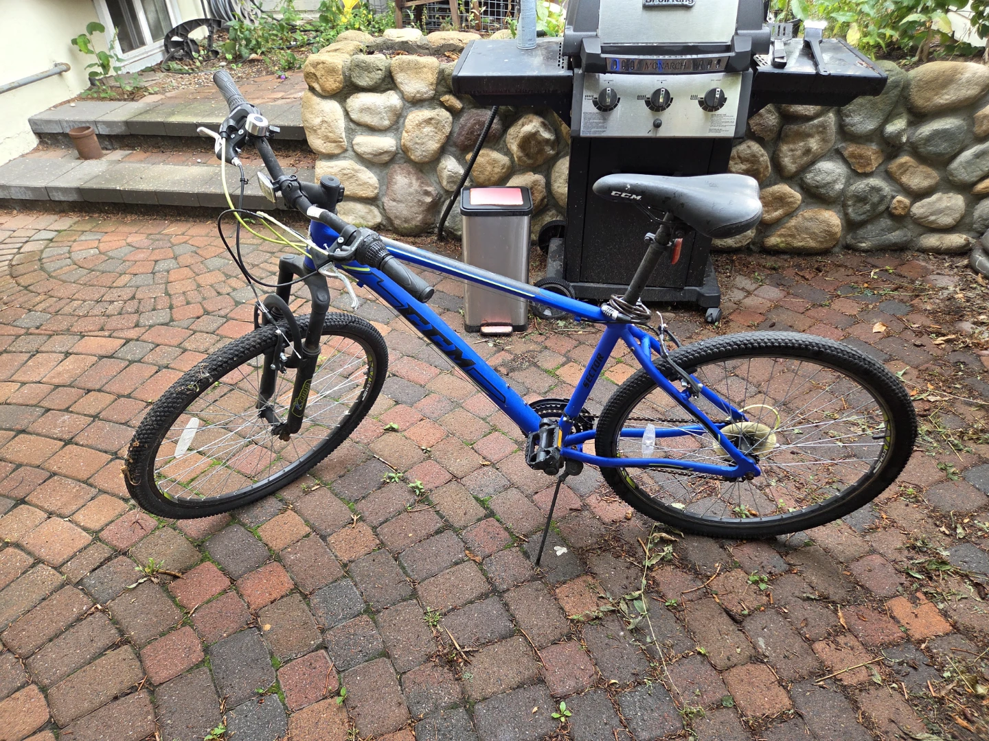 Blue CCM Mountain Bike