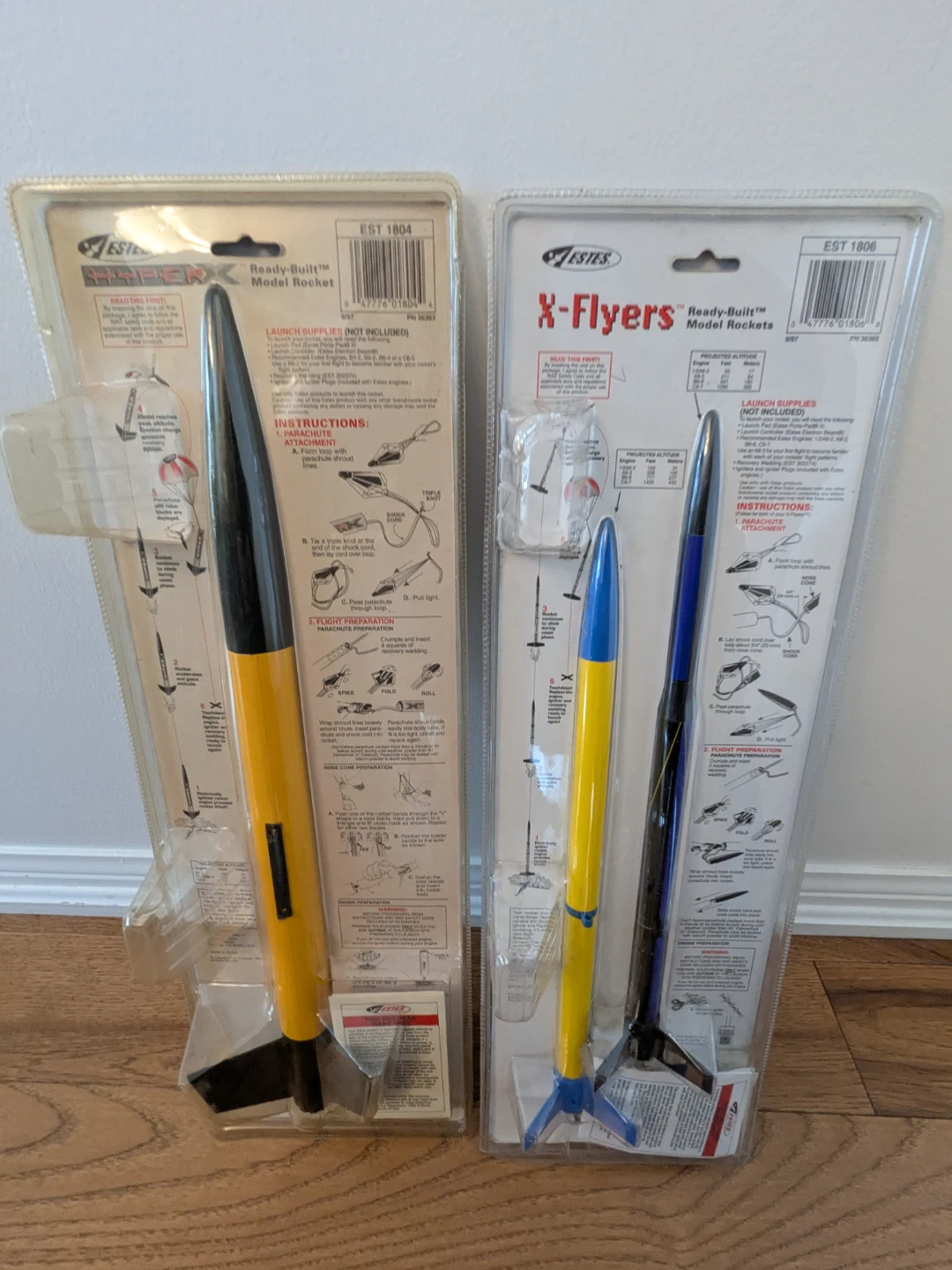 Estes Hyper-X and X-Flyers Ready-Built Model Rockets - photo 2