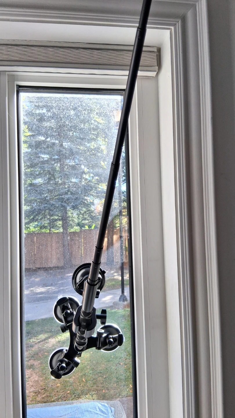 suction mount car windshield invisible stick 1.2m Long