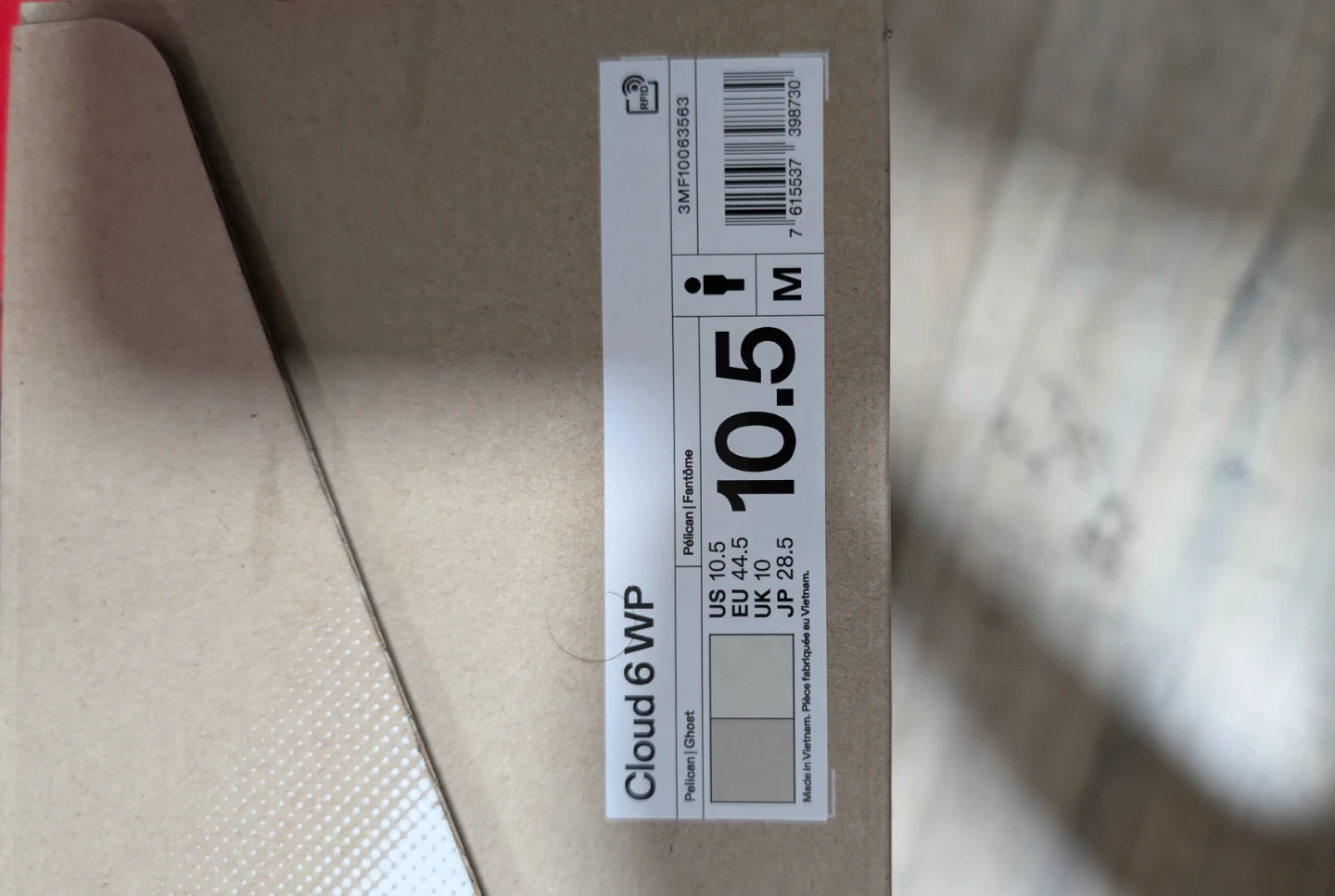 On Running Cloud 6 WP Sneakers - Size 10.5 - photo 2
