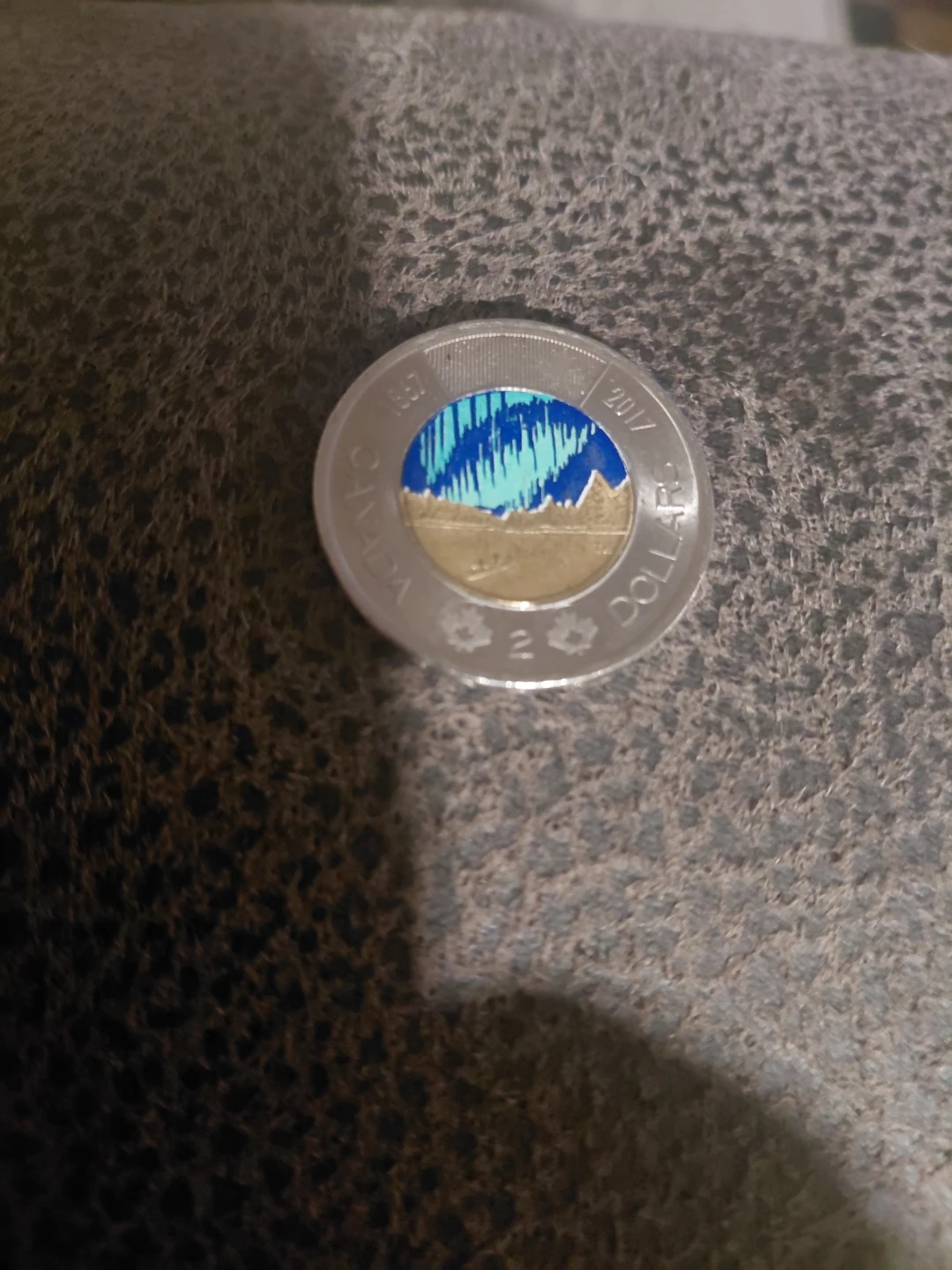 2017 Canada Northern Lights "Toonie" $2 Coin