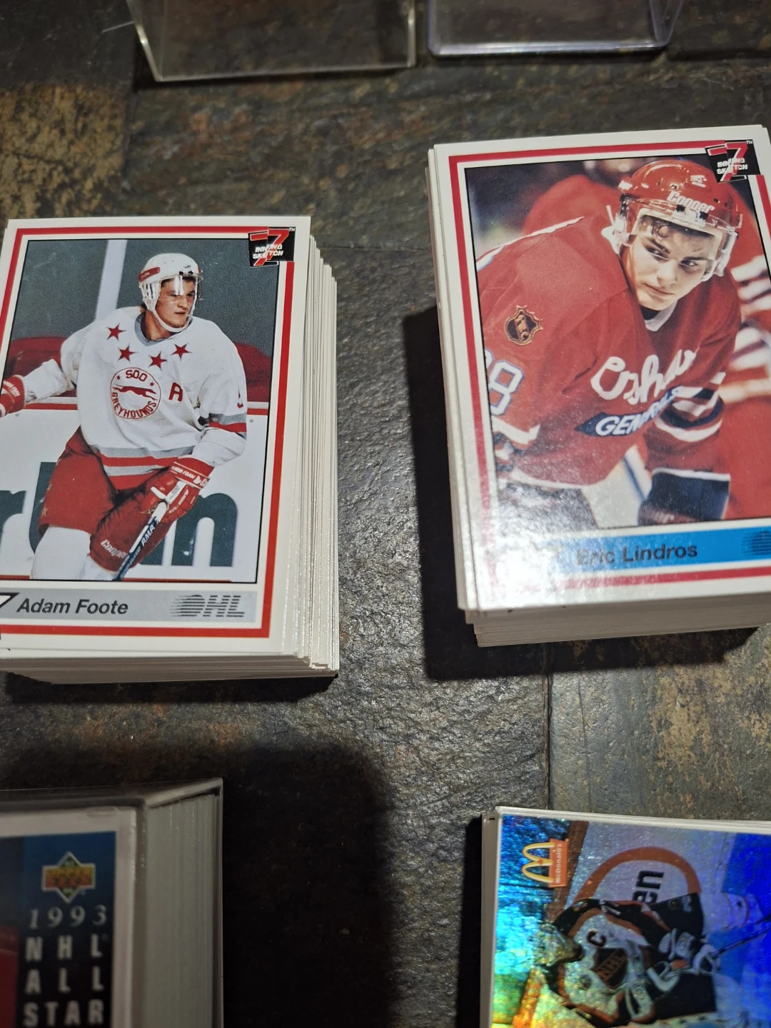 Complete McDonald's Set Upper Deck & OHL Cards with early stars - photo 4