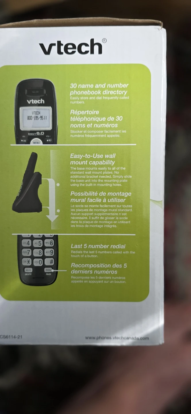 VTech 2 Handset DECT 6.0 - photo 2
