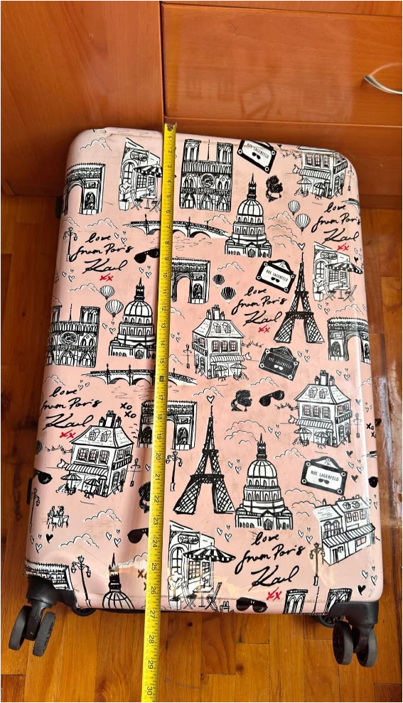 Karl Lagerfeld Paris Themed Suitcase